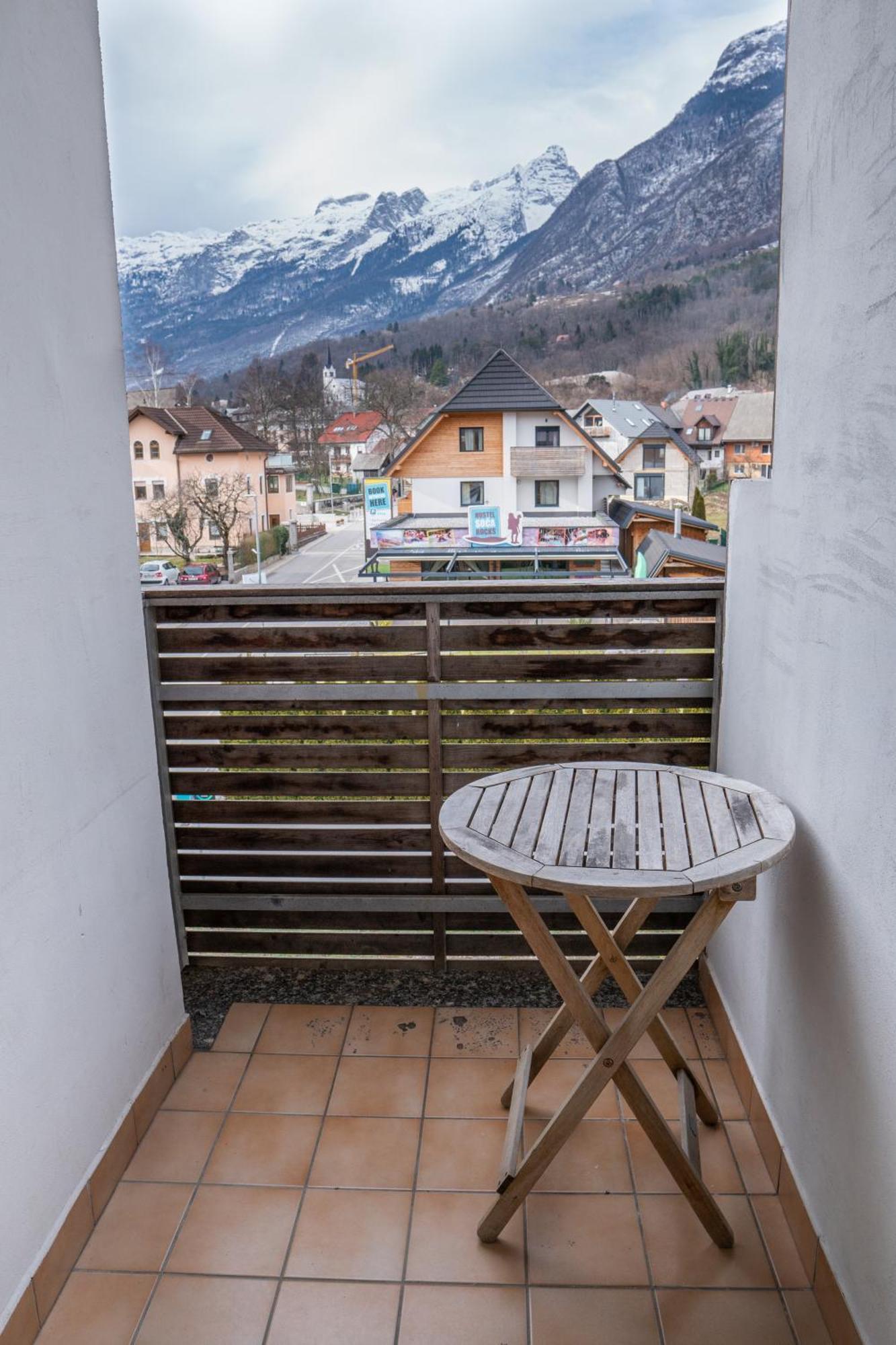 Apartments Skok With Rafting And Free Parking Bovec Bagian luar foto