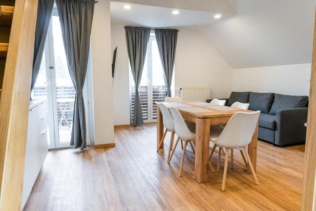 Apartments Skok With Rafting And Free Parking Bovec Bagian luar foto