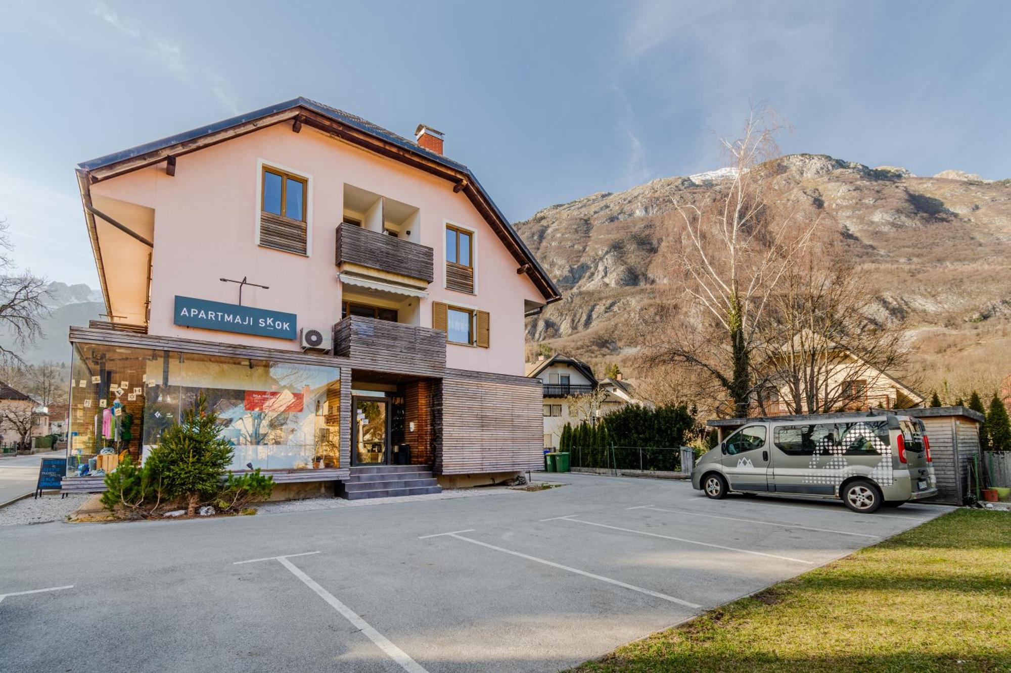 Apartments Skok With Rafting And Free Parking Bovec Bagian luar foto