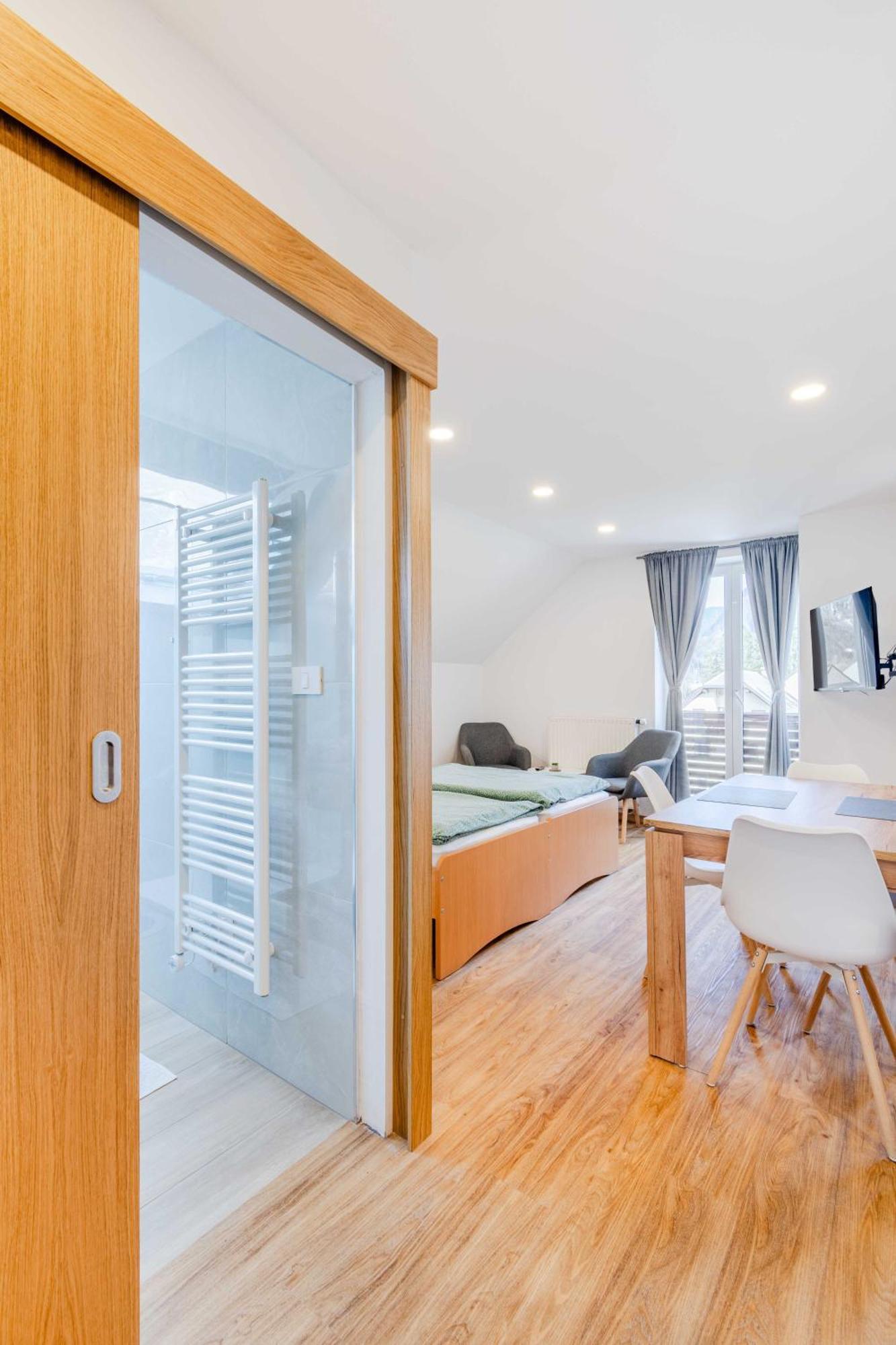 Apartments Skok With Rafting And Free Parking Bovec Bagian luar foto